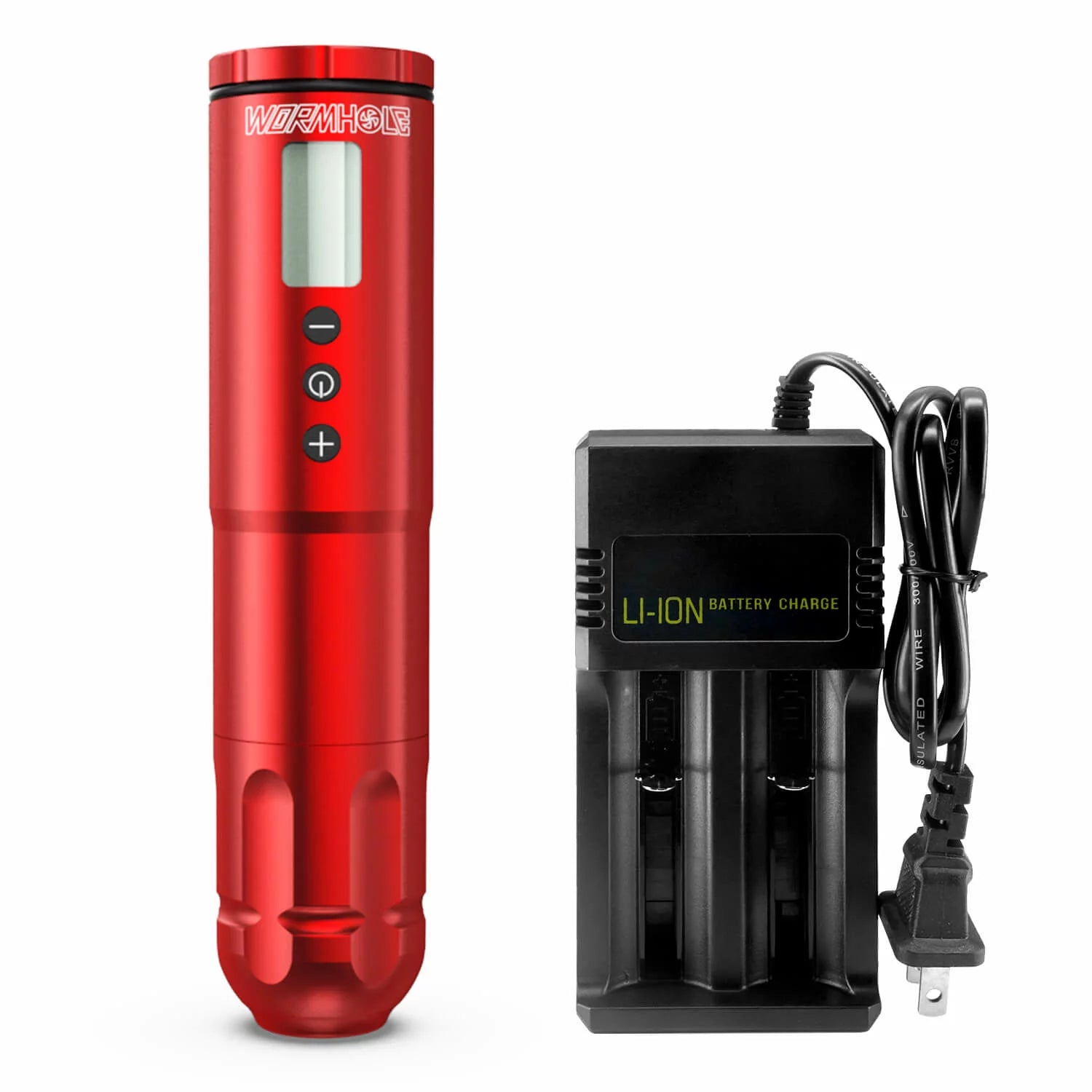 Wireless Tattoo Pen with RCA Cord LED Screen