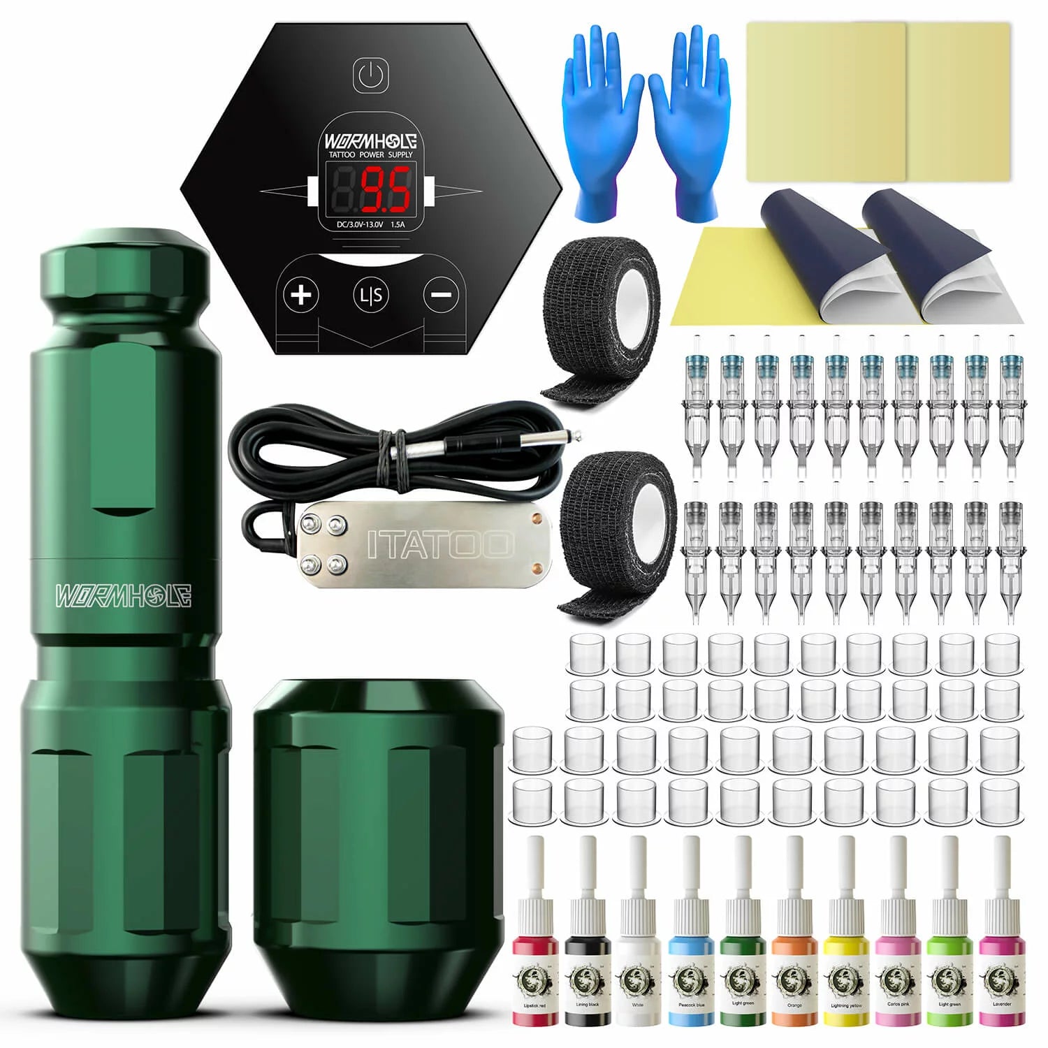 Wormhole Tattoo Starter Kit with 1 Machine – wormholesupply