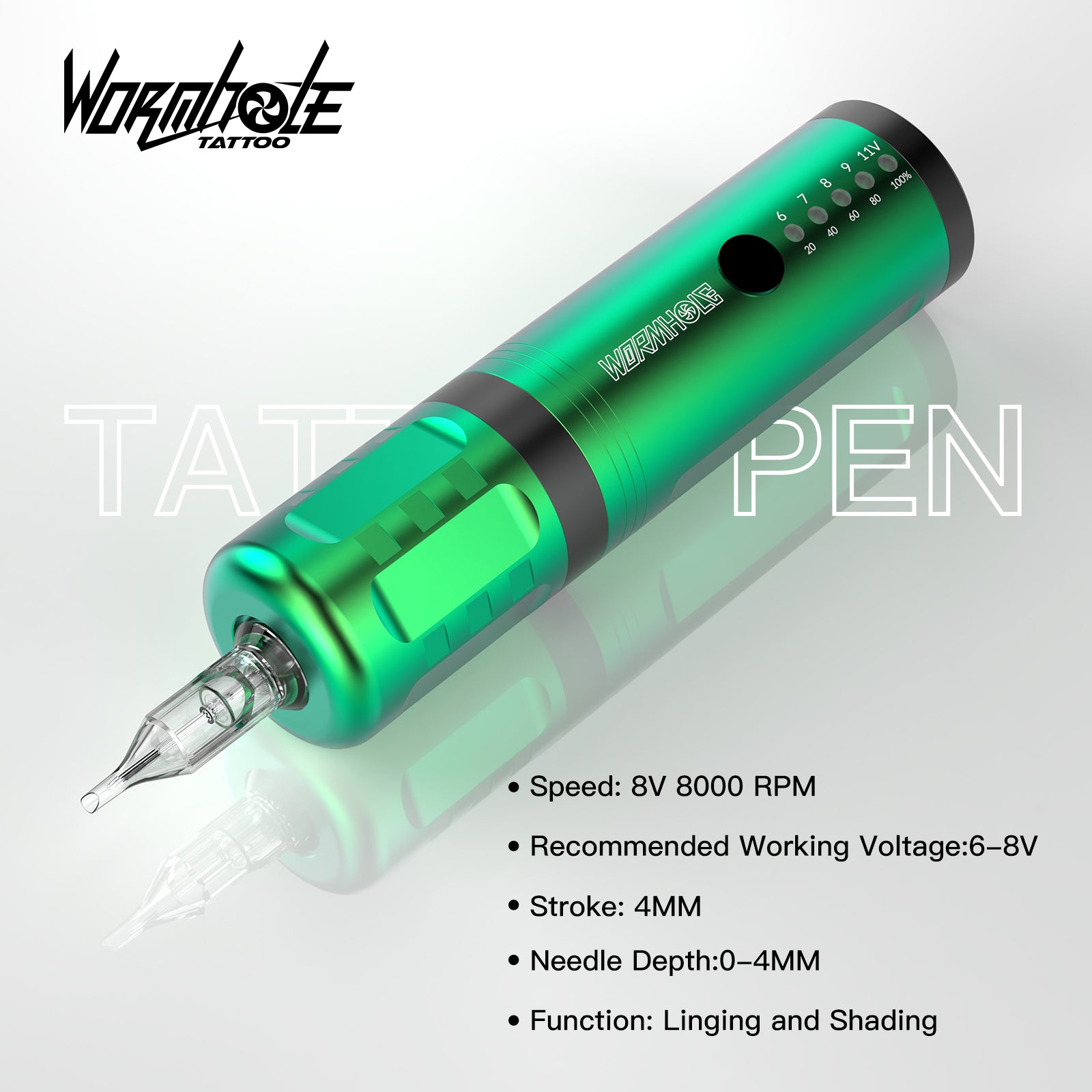 Wireless Tattoo Pen HP70-A