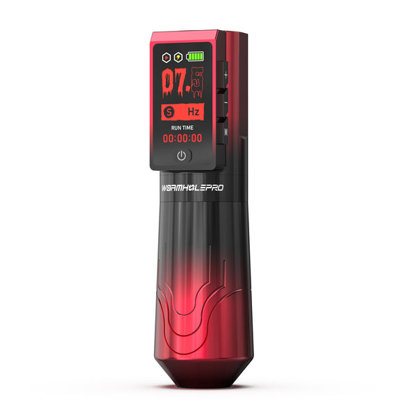 Wormhole Pro Rossa — Professional Wireless Tattoo Pen