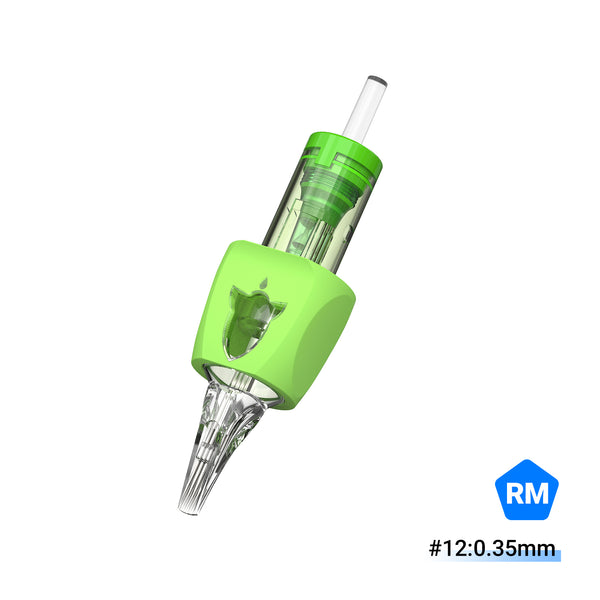 20Pcs #12 Round Magnum Disposable Finger Ledge Cartridges