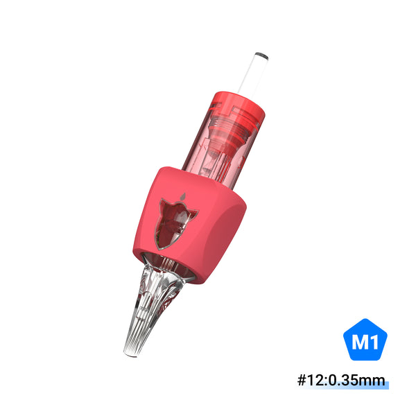 Wormhole Tattoo #12 M1 Disposable Finger Ledge Cartridges (0.35mm)