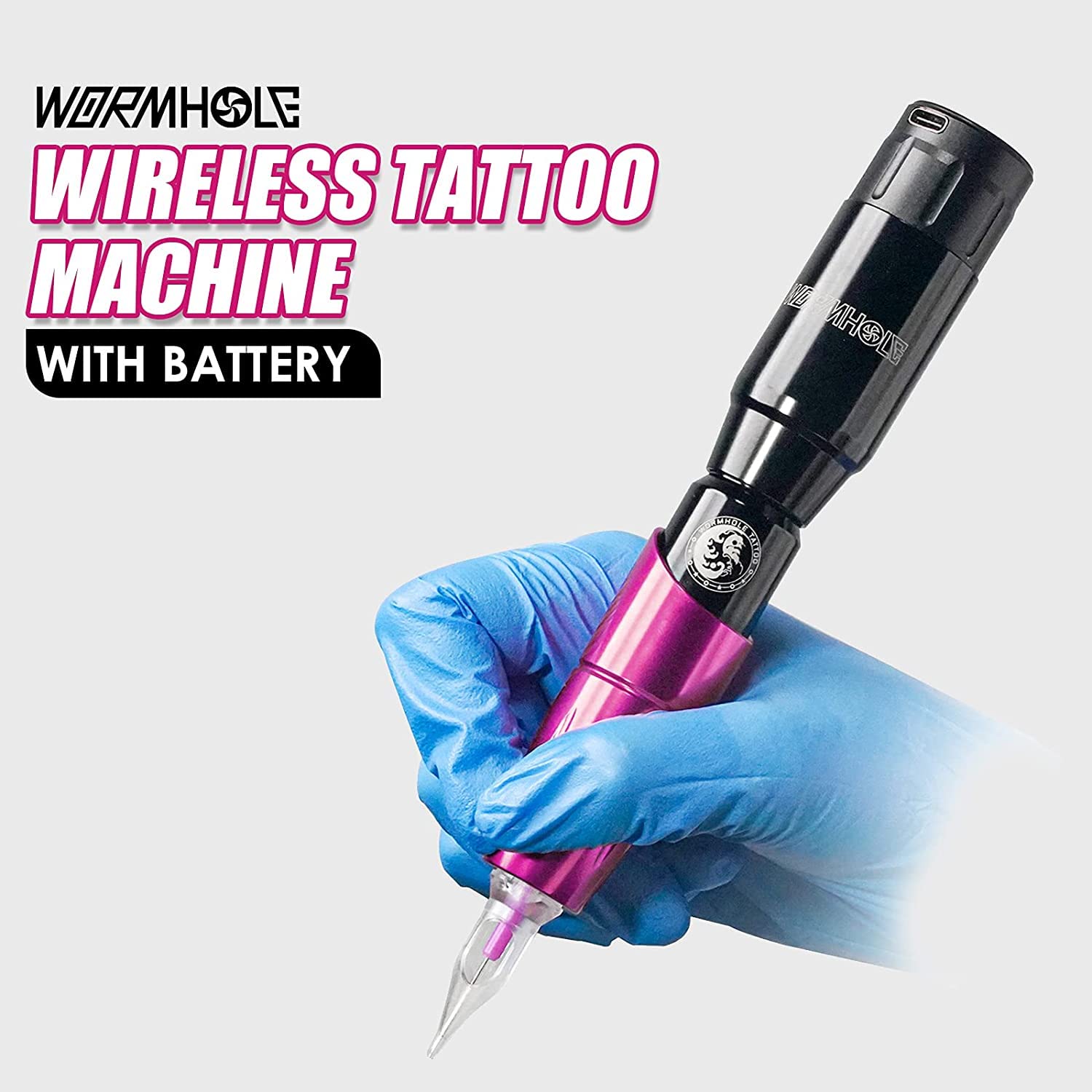 Cordless Tattoo Machine, Completely Tattoo Pen Kit with TK127