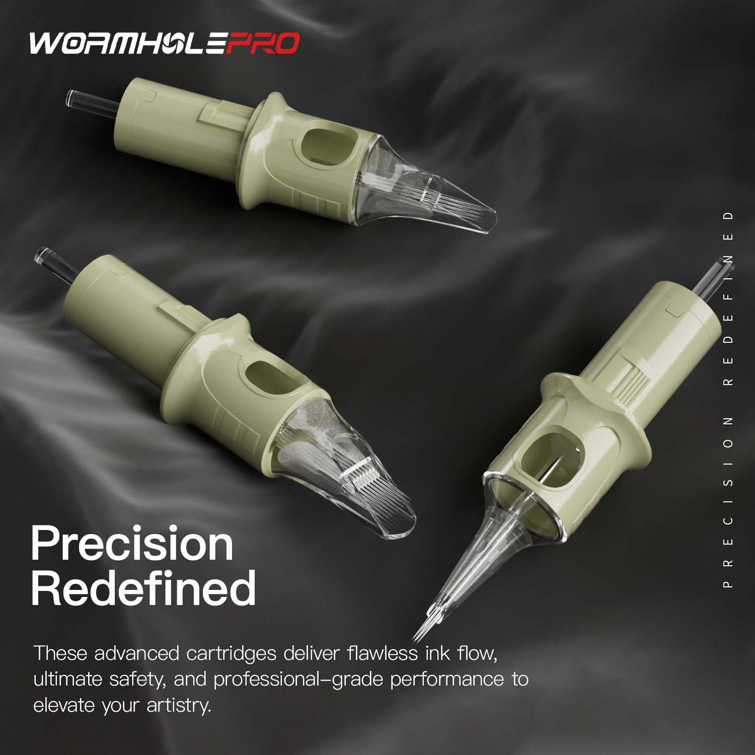 WormholePro Tattoo Cartridges Needles 3RL 5RL 5RM 7RM Mixed 20Pcs #12