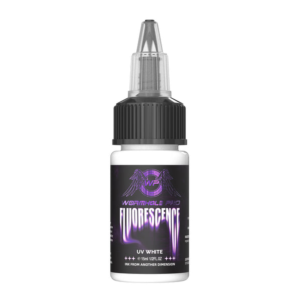 Wormhole Pro UV White Tattoo Ink 15ml