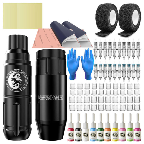 Tattoo Pen Kit with Wireless Tattoo Battery