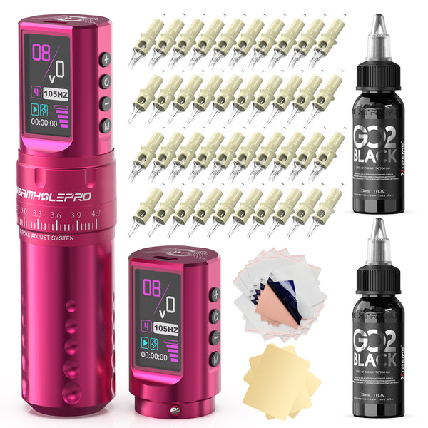 WormholePro Virgo Wireless Tattoo Kit