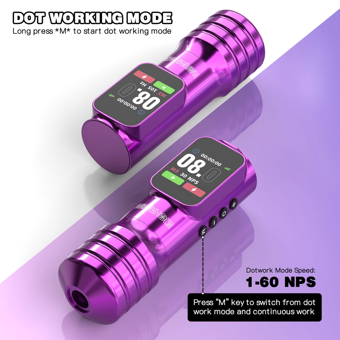 Wormhole Wireless Tattoo Pen Dual Mode