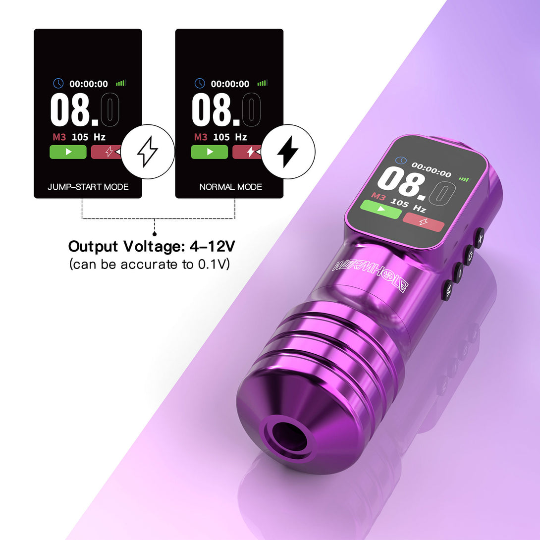 tattoo pen jump-started mode