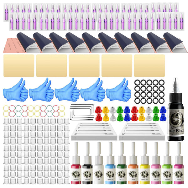 Tattoo Supplies Set with Inks