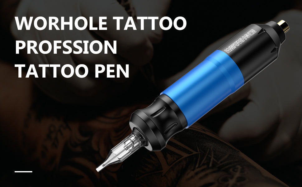 Tattoo Pen Kit for Beginners (WTK093) Blue