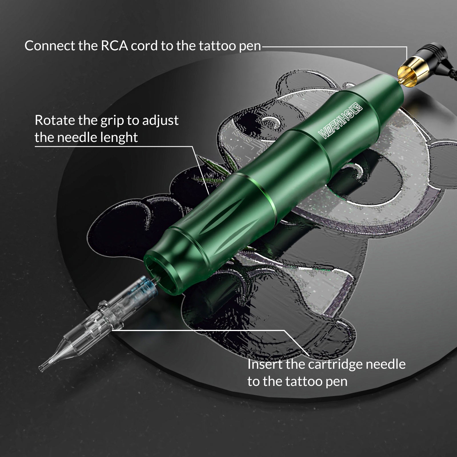 Rotary Tattoo Pen for Tattoo Artists X3-C