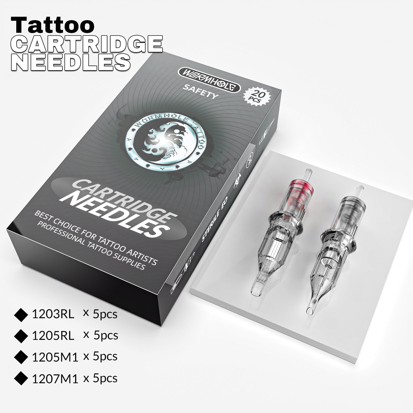 Wormhole Rotary Tattoo Machine Kit with Tattoo Inks WTK162