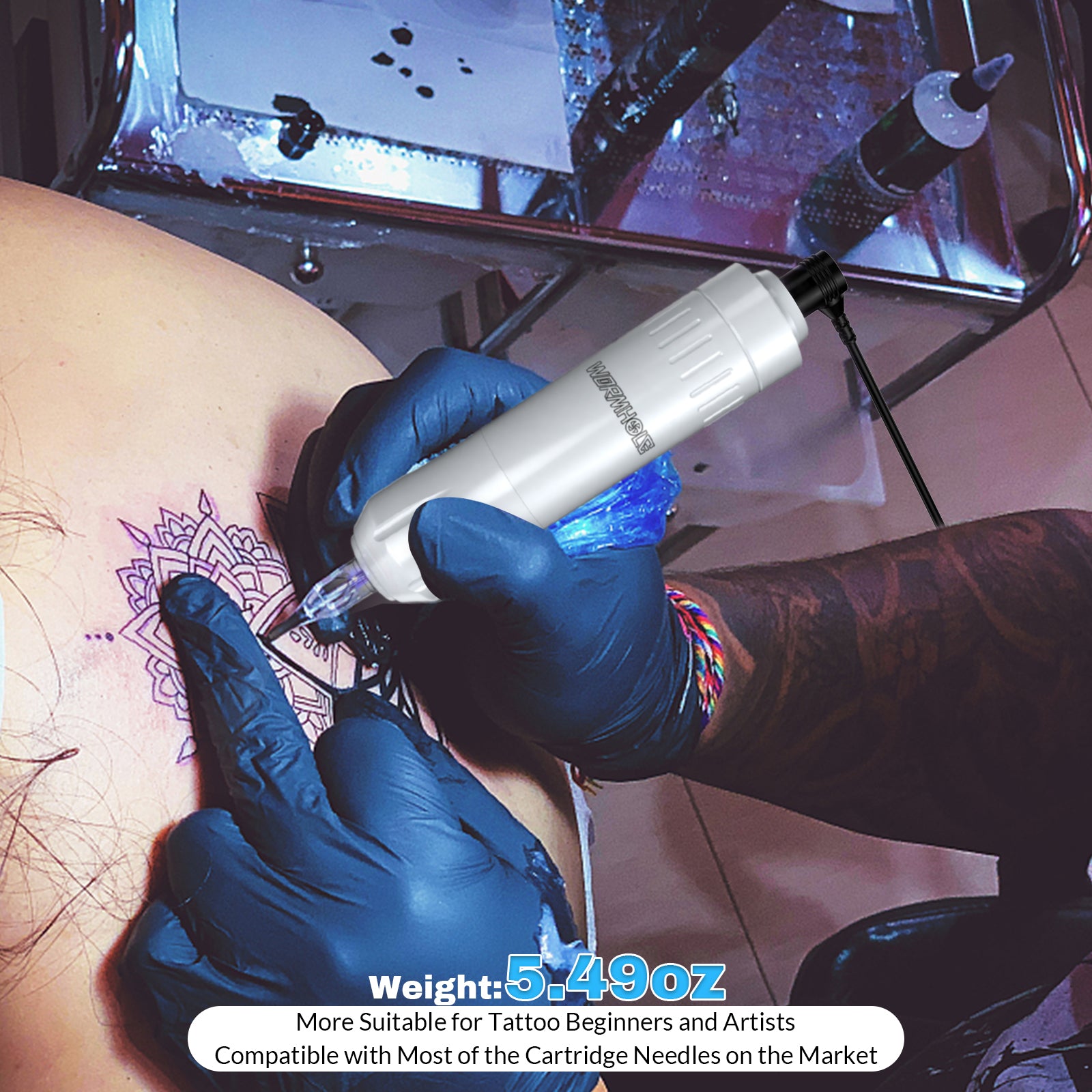 Wormhole Tattoo Kit for beginners and Tattoo Artist WTK074