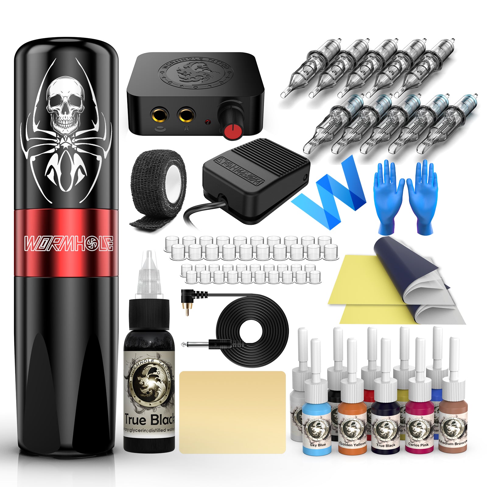 Tattoo Pen Kit for Tattoo Artists and Beginners WTK187