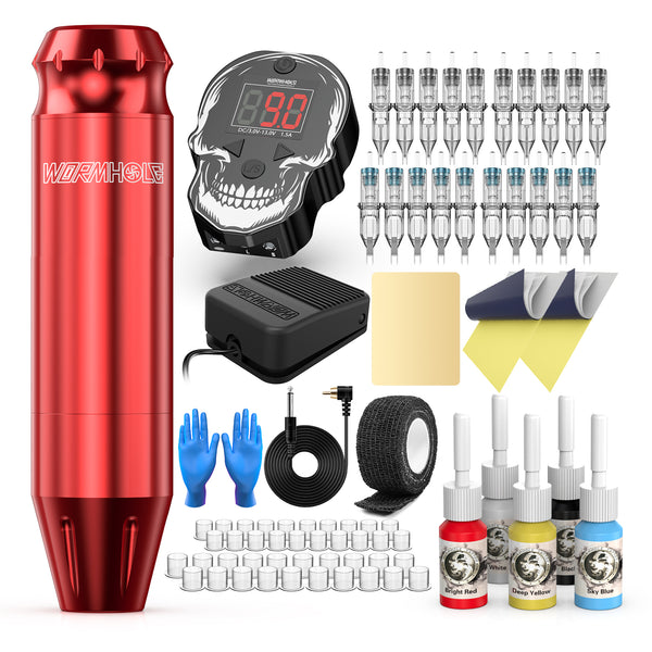 Wormhole Tattoo Kit for Beginner and Tattoo Artist WTK212