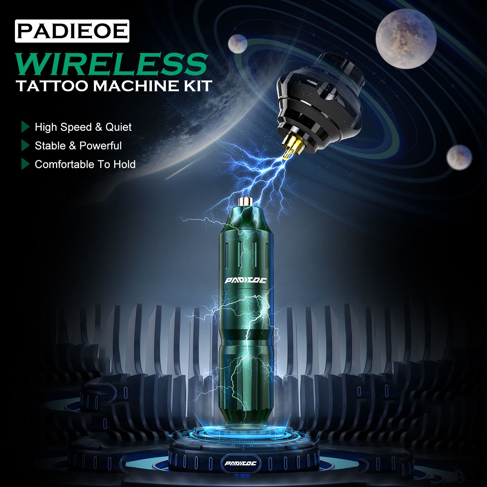 Wireless Tattoo Kit for Beginners WTK219