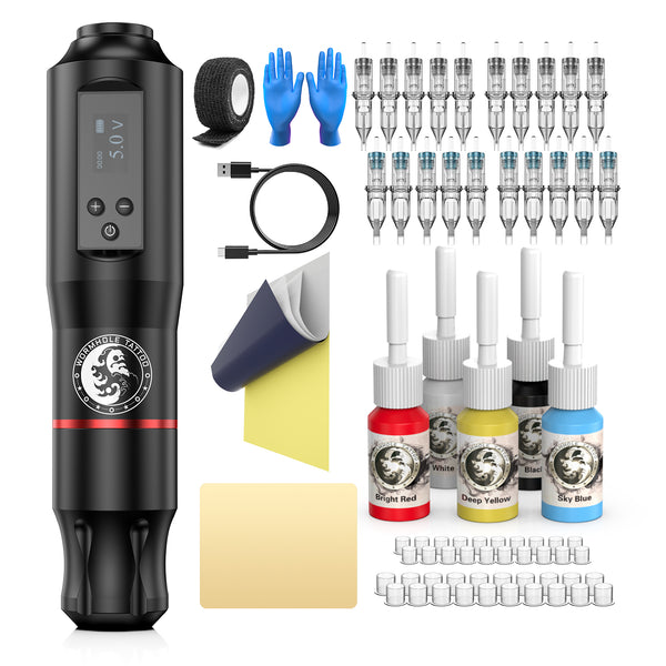 Wormhole Wireless Tattoo Kit with LED Display