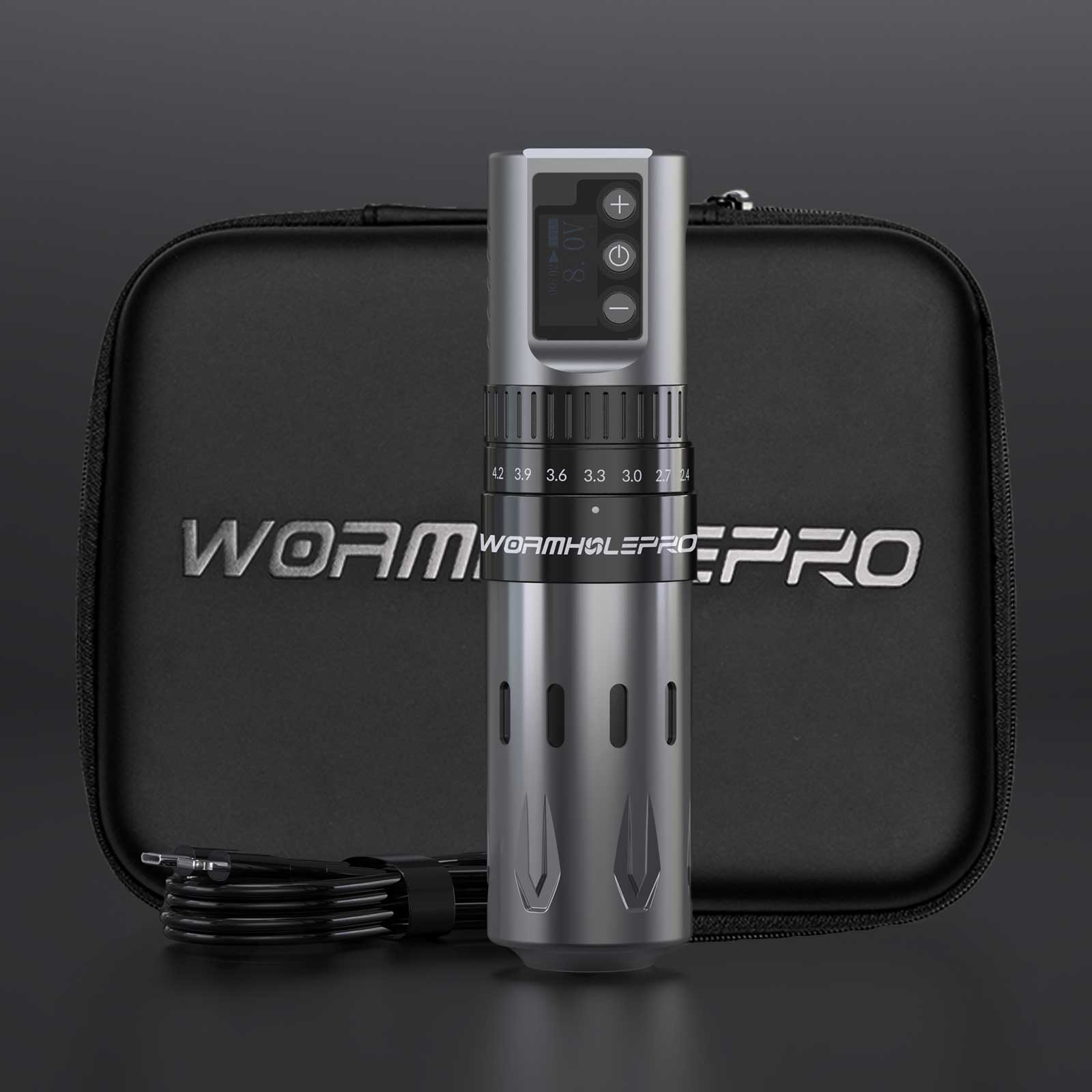Wireless Precision Tattoo Pen Machine With 7 Stroke Length | Wormhole Pro Orion