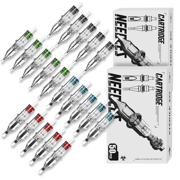 Wormhole Tattoo Cartridge Needles 50pcs for Tattoo Artis