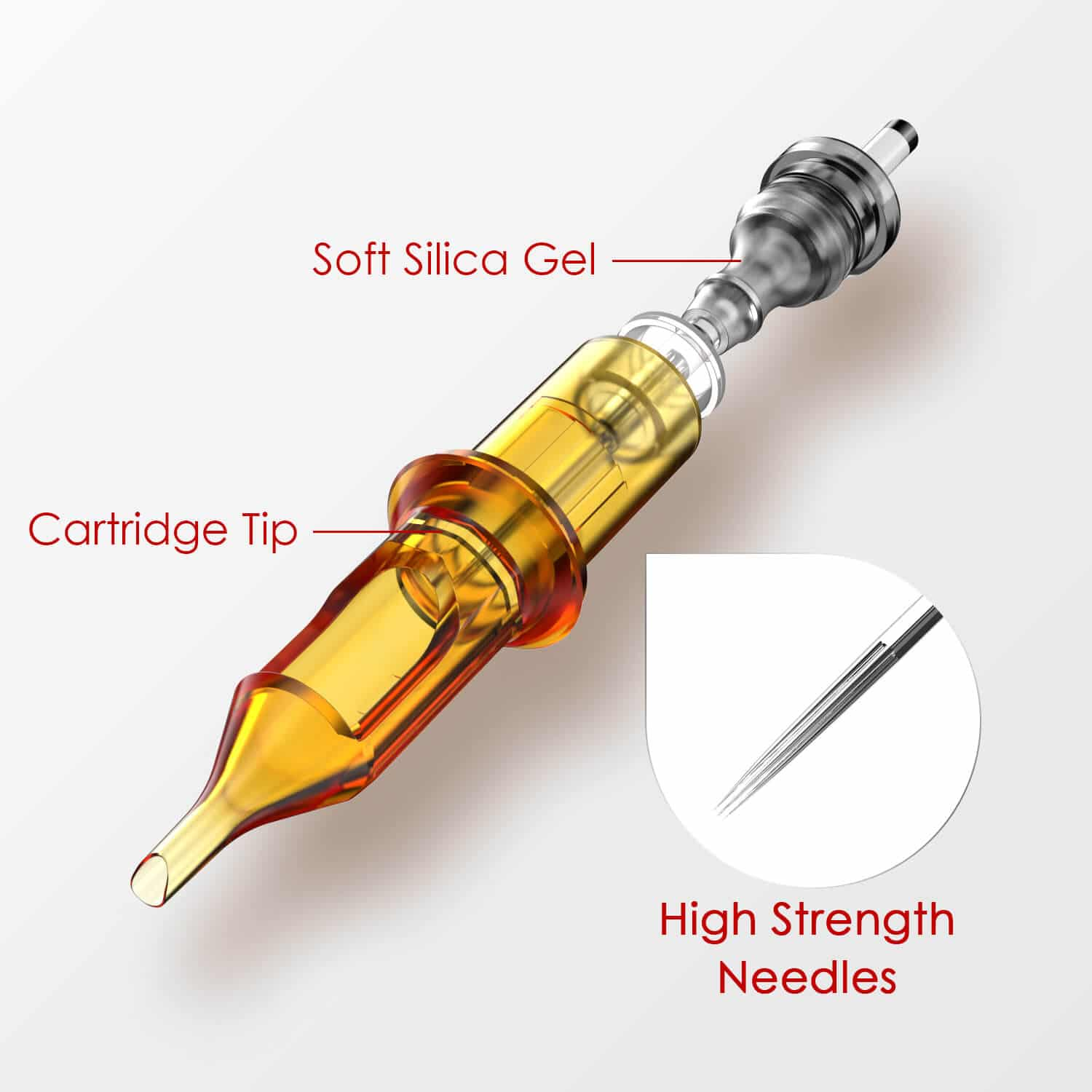 Tattoo Needle Cartridges Mixed Tattoo Cartridge 50Pcs #12