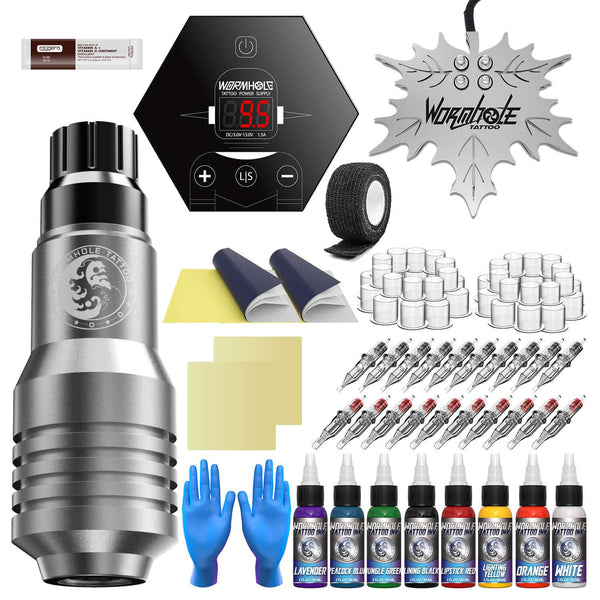 Tattoo Pen Machine Kit with 20 Tattoo Needles