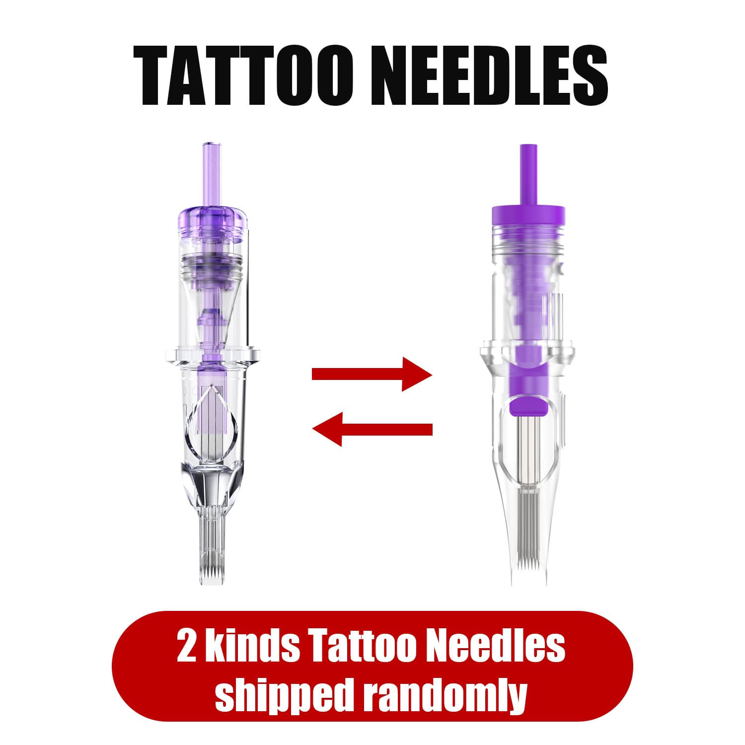  Wormhole Tattoo Cartridge Needles, 5RM 20PCS Tattoo