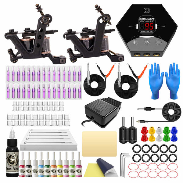 Tattoo Gun Kit with Tattoo Ink