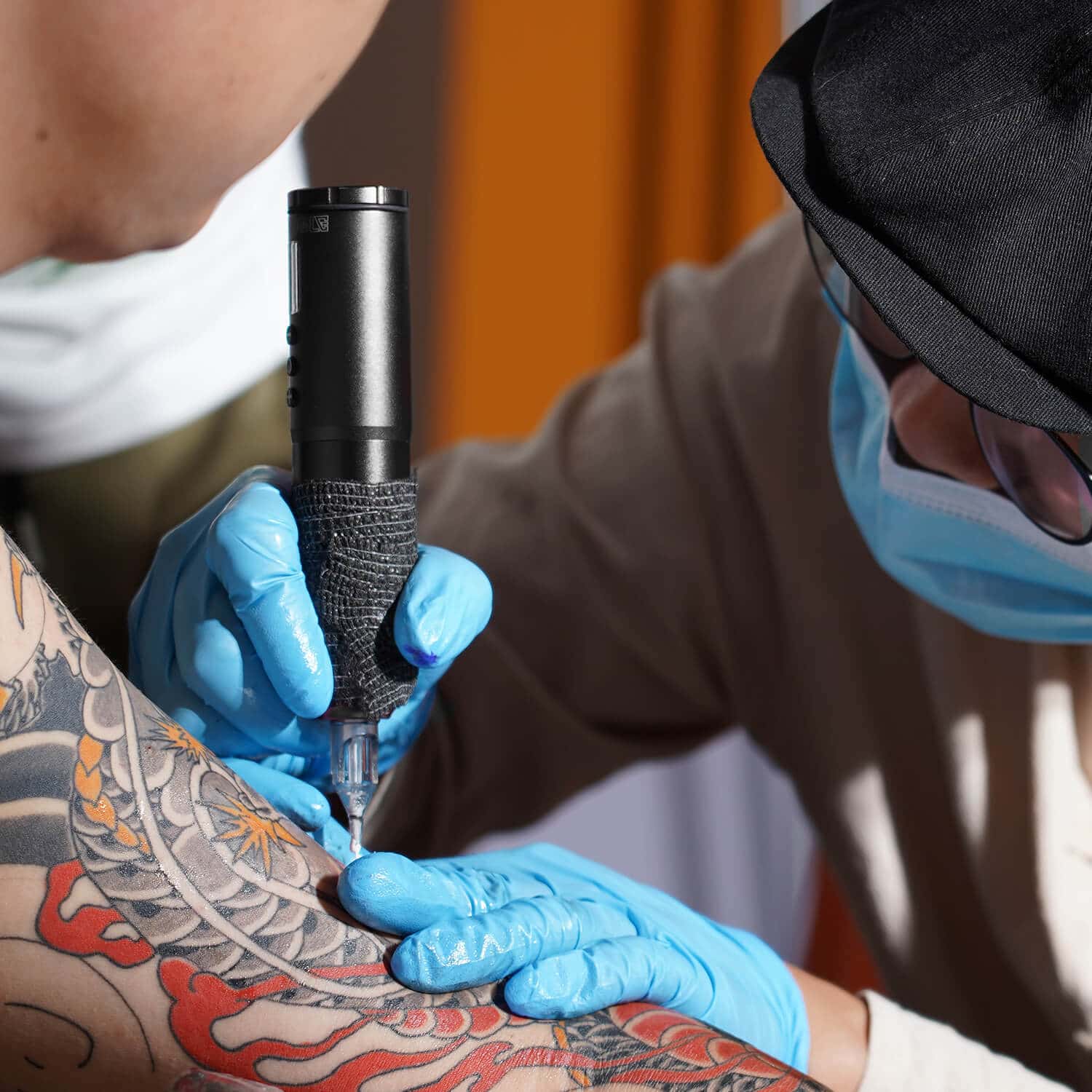 Tattoo Pen Kit with Wireless Tattoo LED Pen